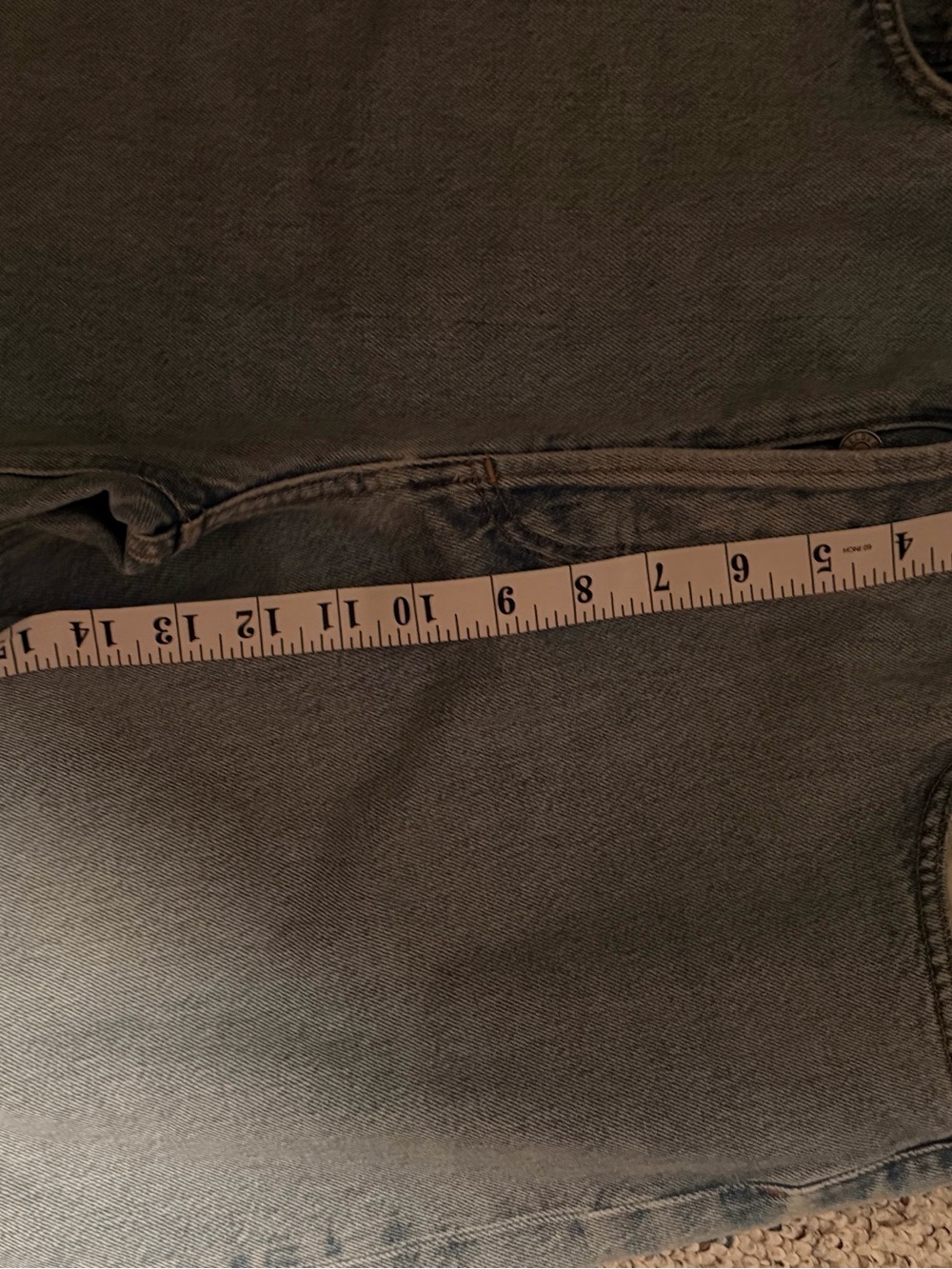 Agolde Light Blue Denim Jeans - Picture 5 of 6